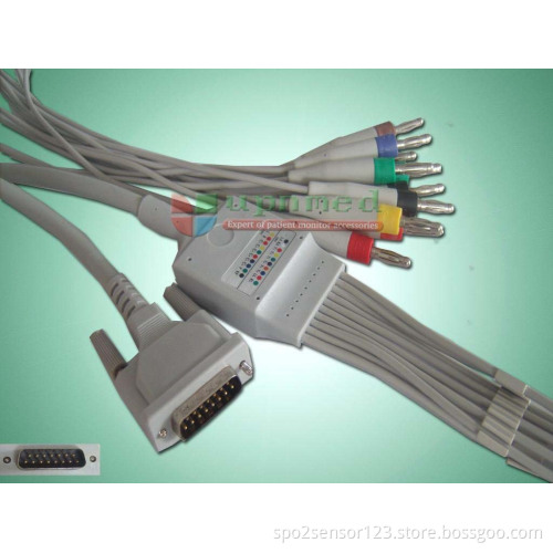 Schiller EKG Cable with 12 -leadwires